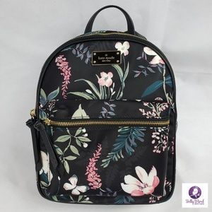 KATE SPADE nylon floral backpack